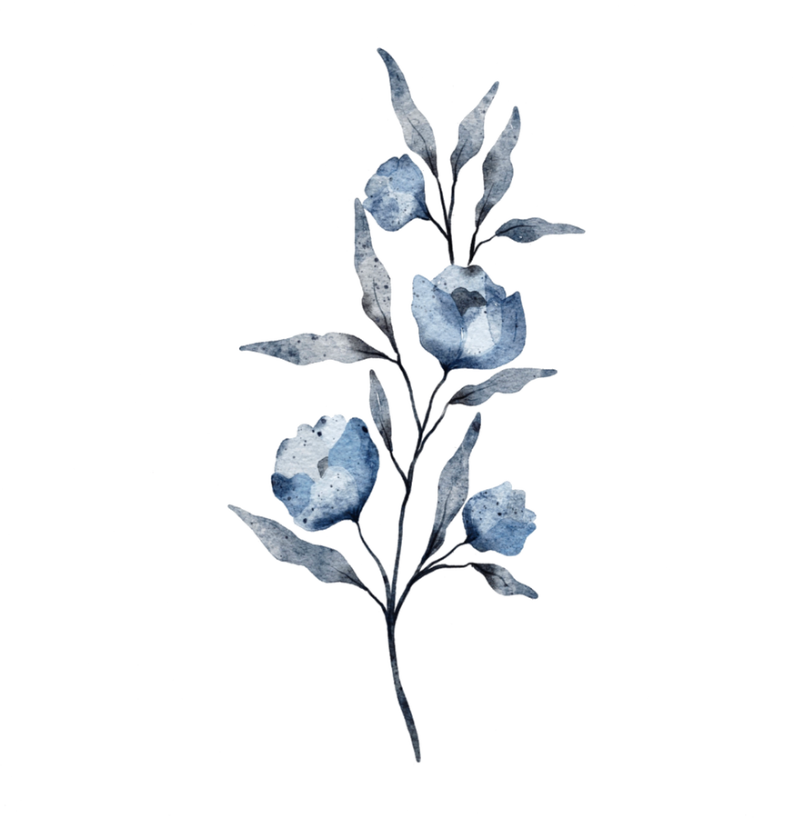 Watercolor Flower Illustration